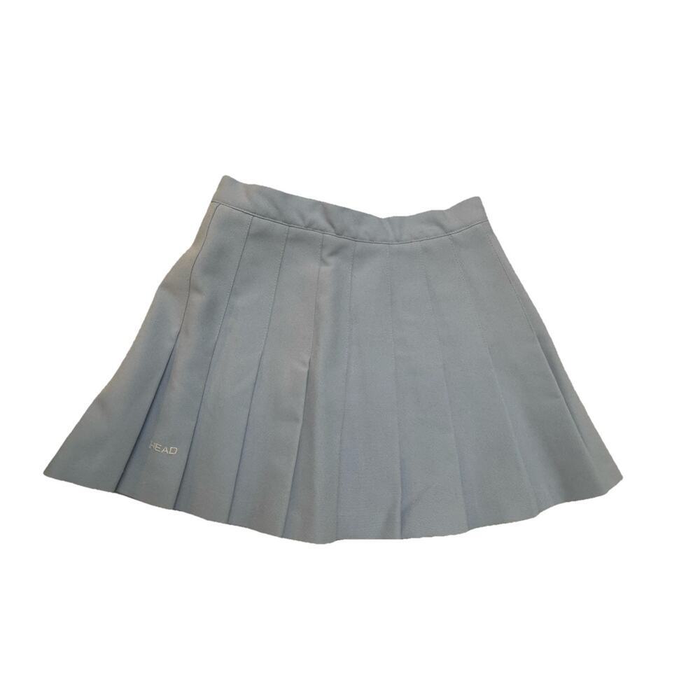 Vintage Head Sportswear Girls Size 4 Pleated Tennis Skirt Blue USA